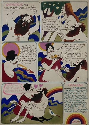 Jelínek Oldřich  - Rajská sonáta - Komiks