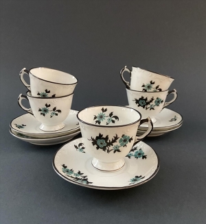 Porcelán Schlaggenwald - Kompletní čajový servis