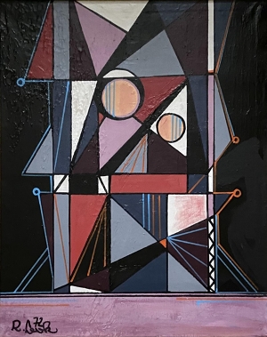 Cook Robert - Two Figures in the Space II.