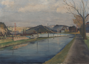 Josef Hubáček (1899–⁠1931) Přístav v Holešovicích