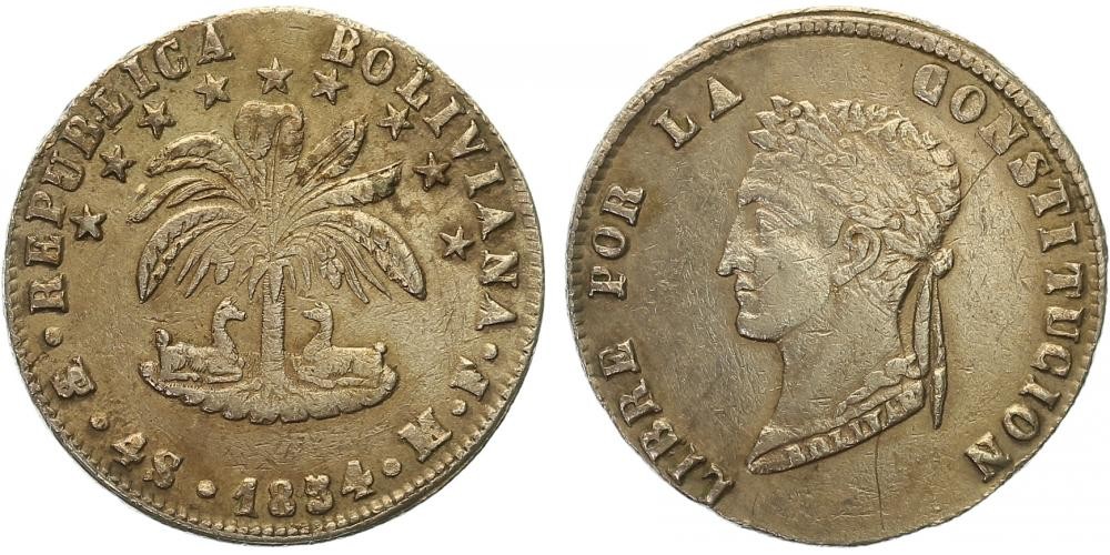 Bolívie, republika, 1825 -