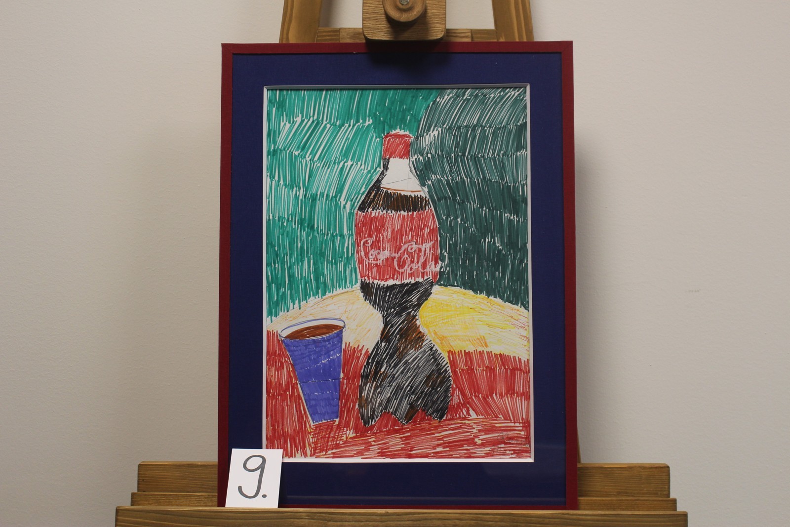 Marek Kunstar (21 let), Coca-Cola v kavárně stacionáře