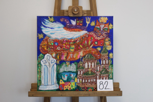 Alina Goltsova (22 let), Anděl strážný, Charkov
