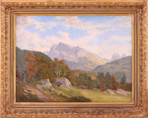 Wachsmann Bedřich - Alpská krajina
