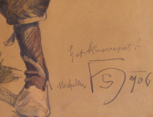 Schwaiger Hanuš Jan - Holandský sedlák