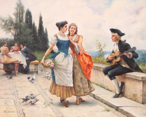 Liebscher Adolf - Žánrová scéna