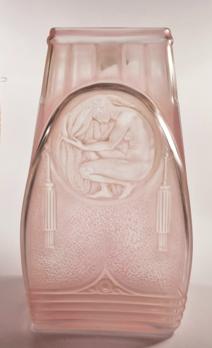 Art deco- ametyst sklo, Francie, Etling