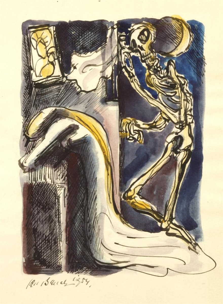 Bauch Jan, Bouda Cyril - Ilustrace k básním Poklad a Svatební košile