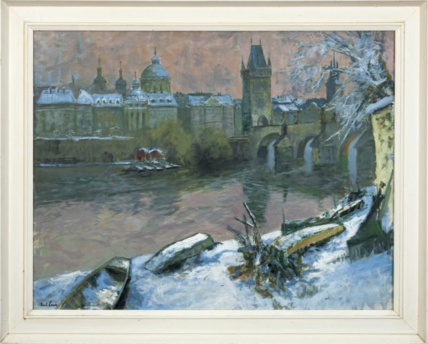 Lexa Rudolf - Karlův most v podvečer