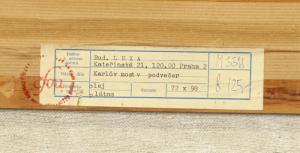 Lexa Rudolf - Karlův most v podvečer