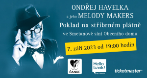 Ondřej Havelka - 4 vstupenky na benefiční koncert Ondřeje Havelky a jeho Melody Makers 