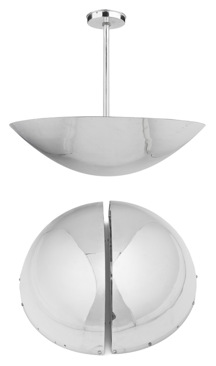 Lustr Ufo a nástěnné lampy – 3 ks