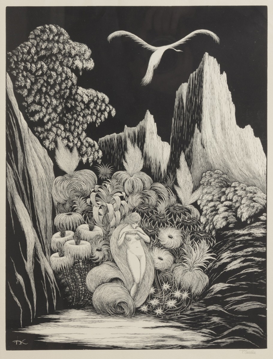 Kobliha František 1877–1962 - Pokušení sv. Antonína
