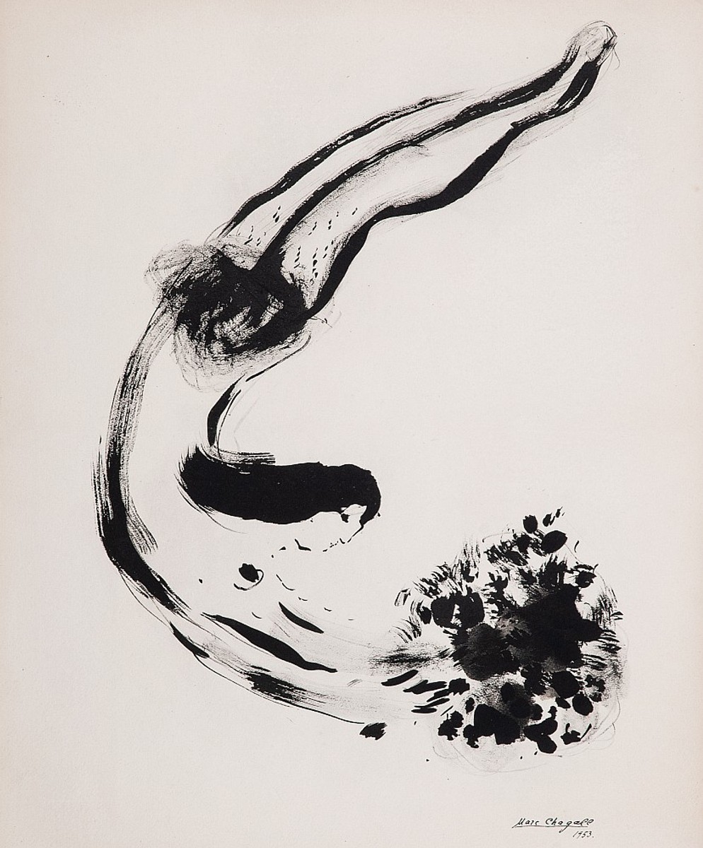 Marc Chagall - Dívka