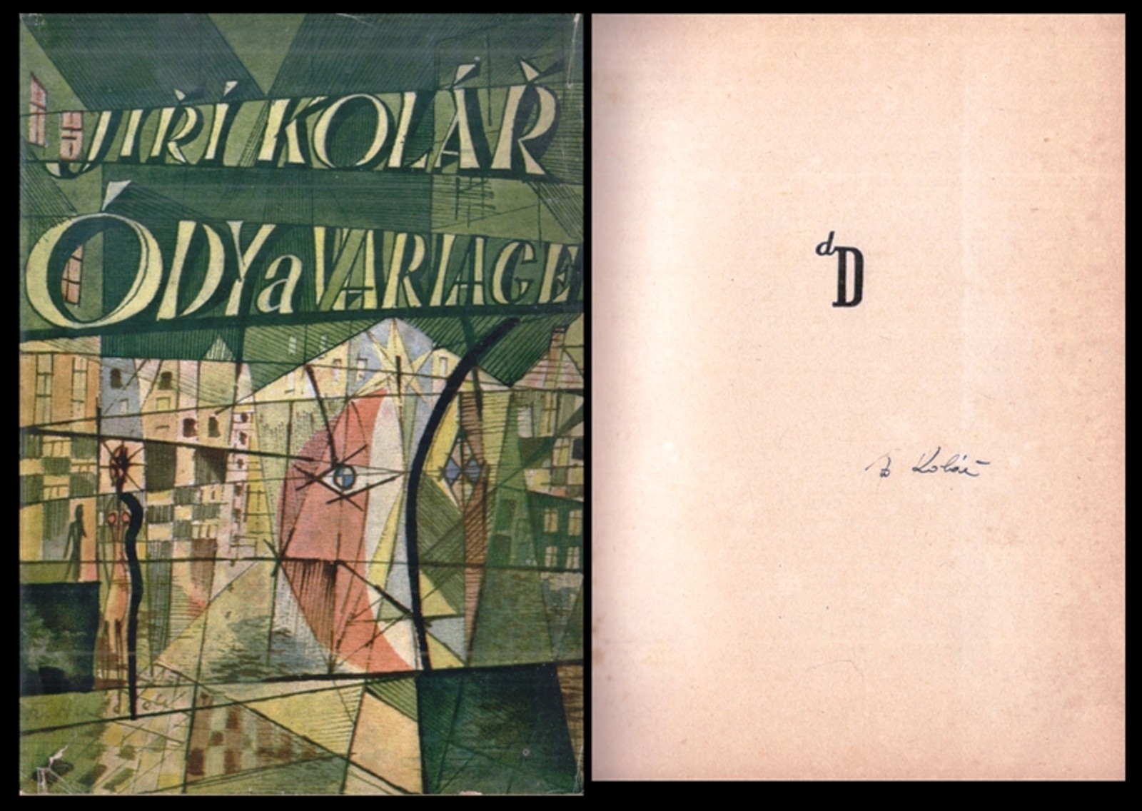 Jiří Kolář - Ódy a variace