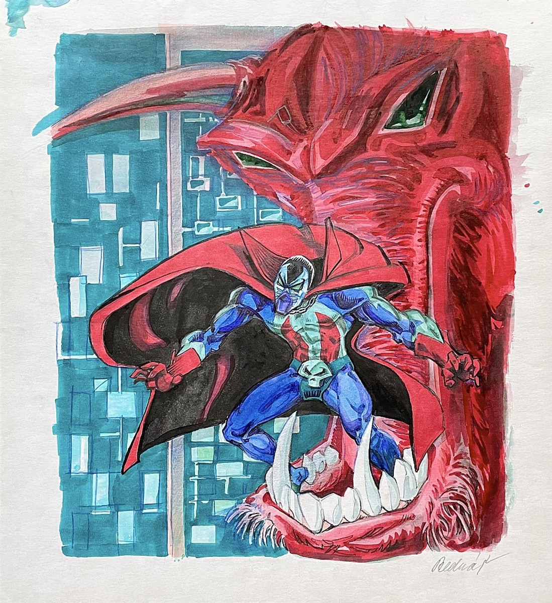 Michal Bednář - Ilustrace pro časopis FILMJAM