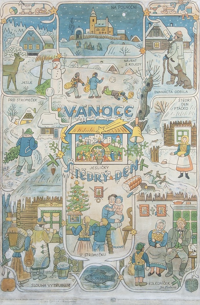 Josef Lada - Vánoce