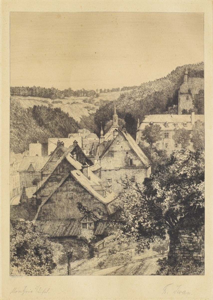 IWAN Fridrich (1889 Kamenná Hora-1967 Wangen): Monschau.