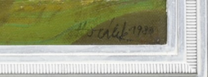 HORÁLEK Bedřich (1913-1989): Krajina.