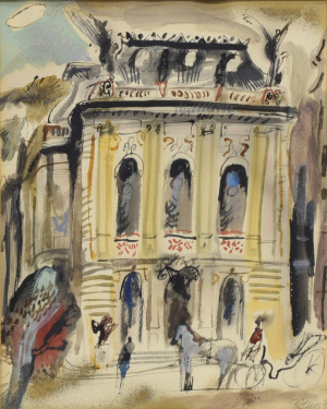 STRNAD Petr (1935-2020): Karlovarské divadlo.