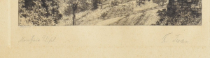 IWAN Fridrich (1889 Kamenná Hora-1967 Wangen): Monschau.