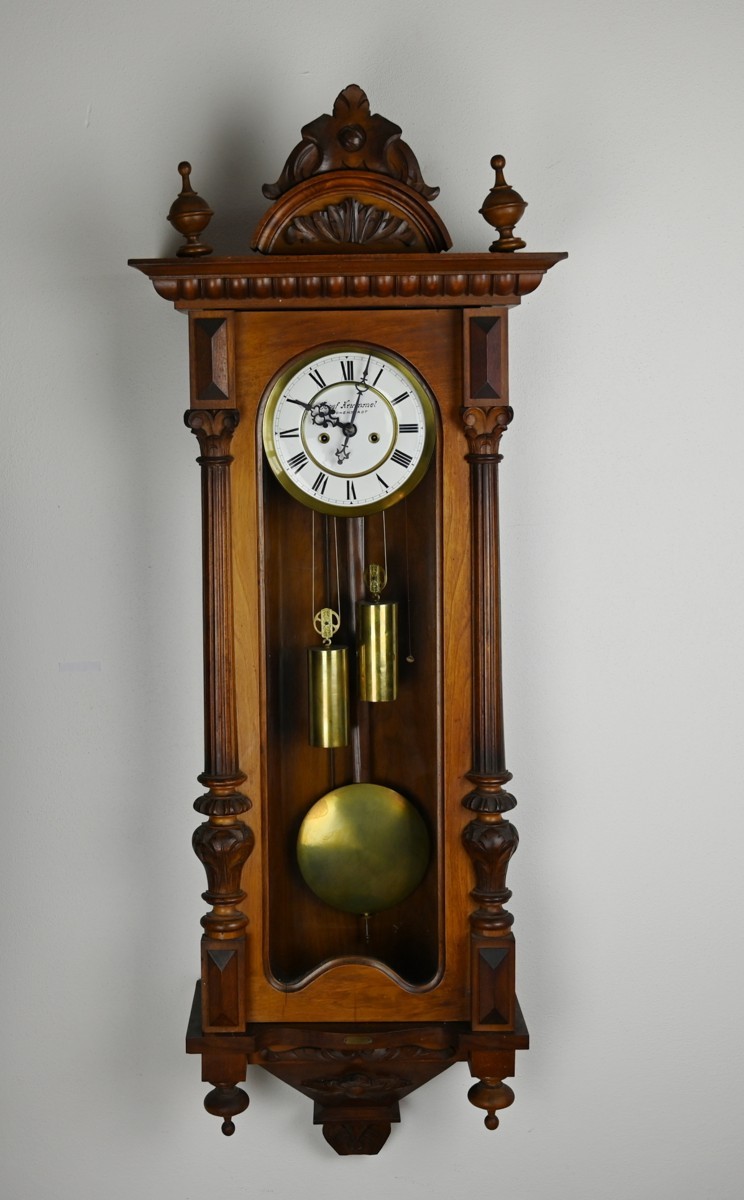 Nástěnné hodiny  půlové, Josef Krummel Hohenstadt