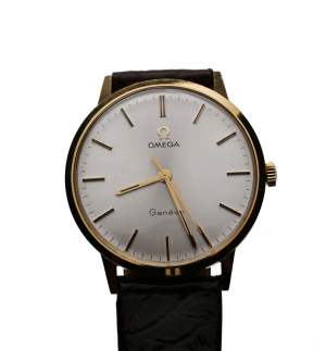 Zlaté náramkové hodinky Omega