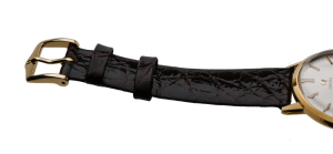Zlaté náramkové hodinky Omega