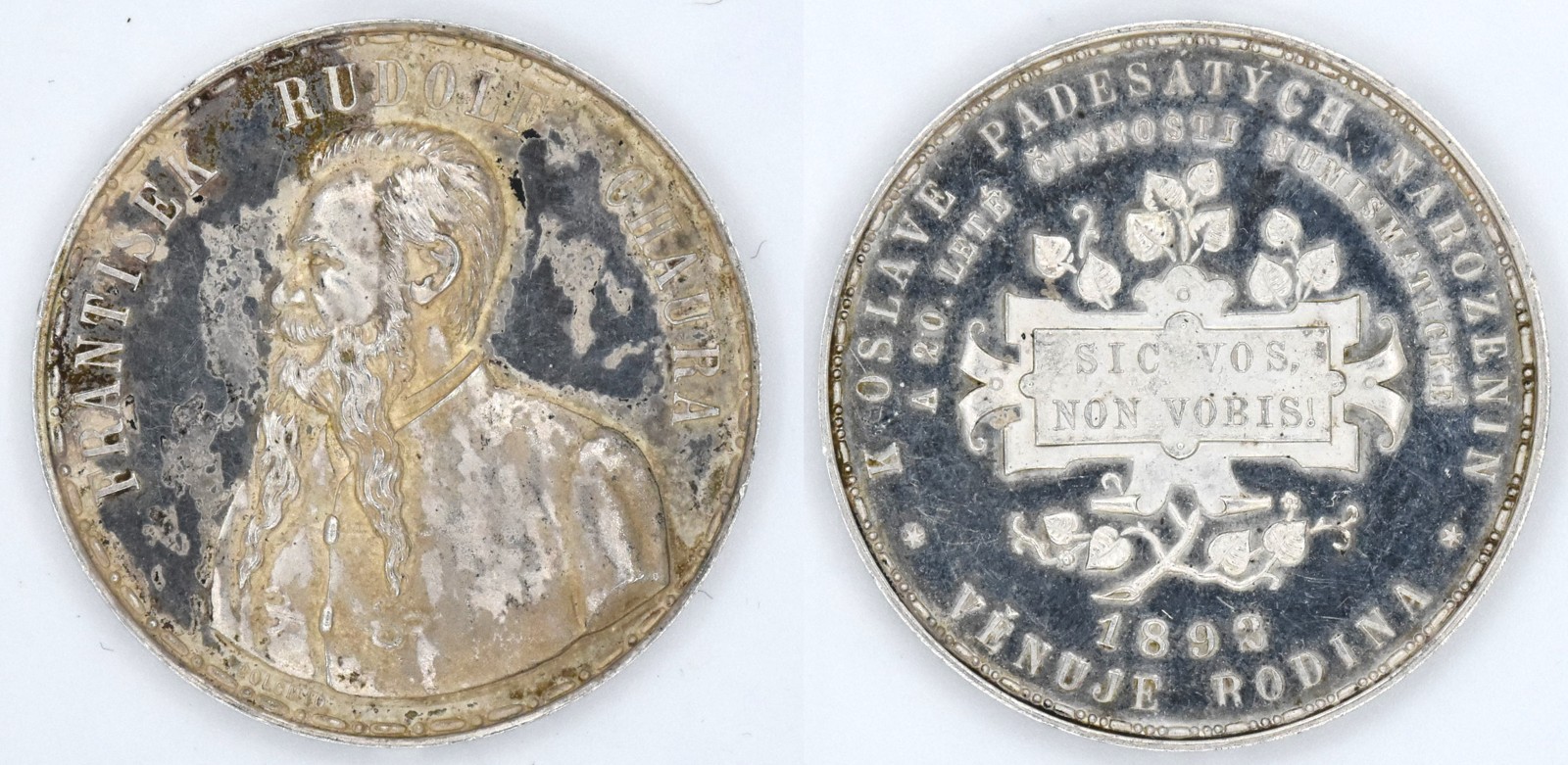 R! K 50.narozeninám František Rudolf Chaura - Golčmid 