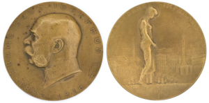 Úmrtní medaile František Josef I - Hartig A.