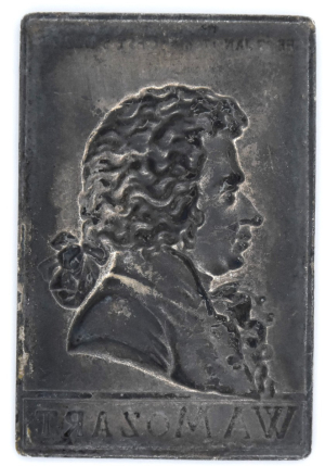 Pamětní plaketa Mozart - Lauer