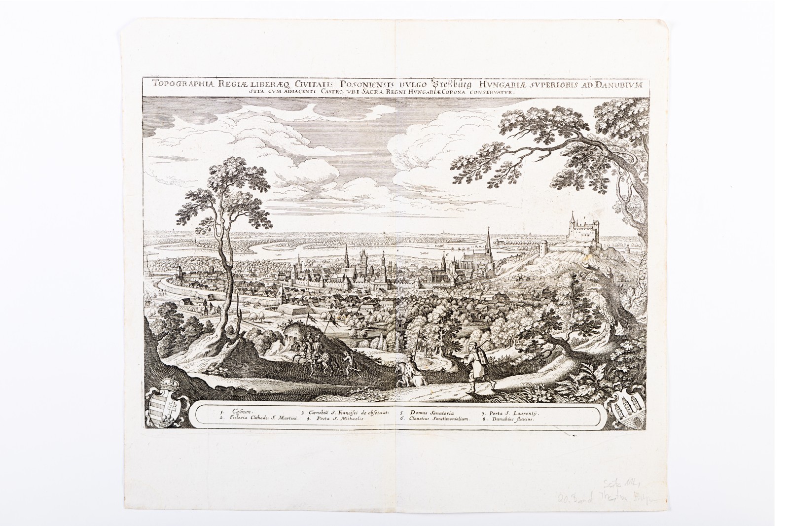 Matthäus Merian: Bratislava (Pressburg)