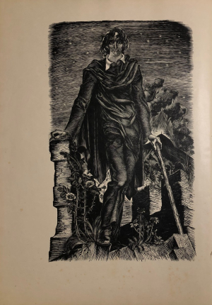 Máj / báseň od Karla Hynka Máchy; dřevoryty Karel Svolinský (rozměr 490 x 695 mm)