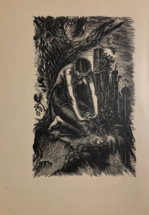 Máj / báseň od Karla Hynka Máchy; dřevoryty Karel Svolinský (rozměr 490 x 695 mm)