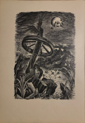 Máj / báseň od Karla Hynka Máchy; dřevoryty Karel Svolinský (rozměr 490 x 695 mm)