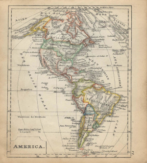 Kleiner Duodez-Atlas in 24 Blatt über alle Theile der Erde / von Eduard Beer