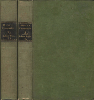 Die Markgrafschaft Mähren. II. Band, Brünner Kreis / topographisch, statistisch und historisch geschildert von Gregor Wolny [= Řehoř Tomáš Volný]