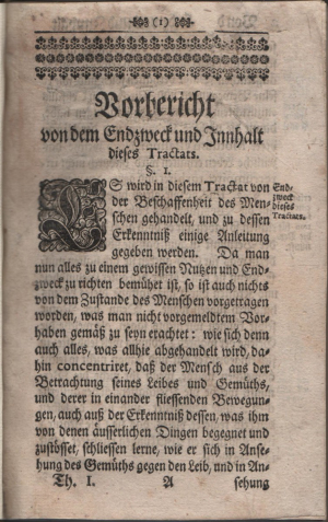 Der höcht-nötigen Erkenntniß des Menschen oder des Uterrichts / Christian Friedrich Richter 