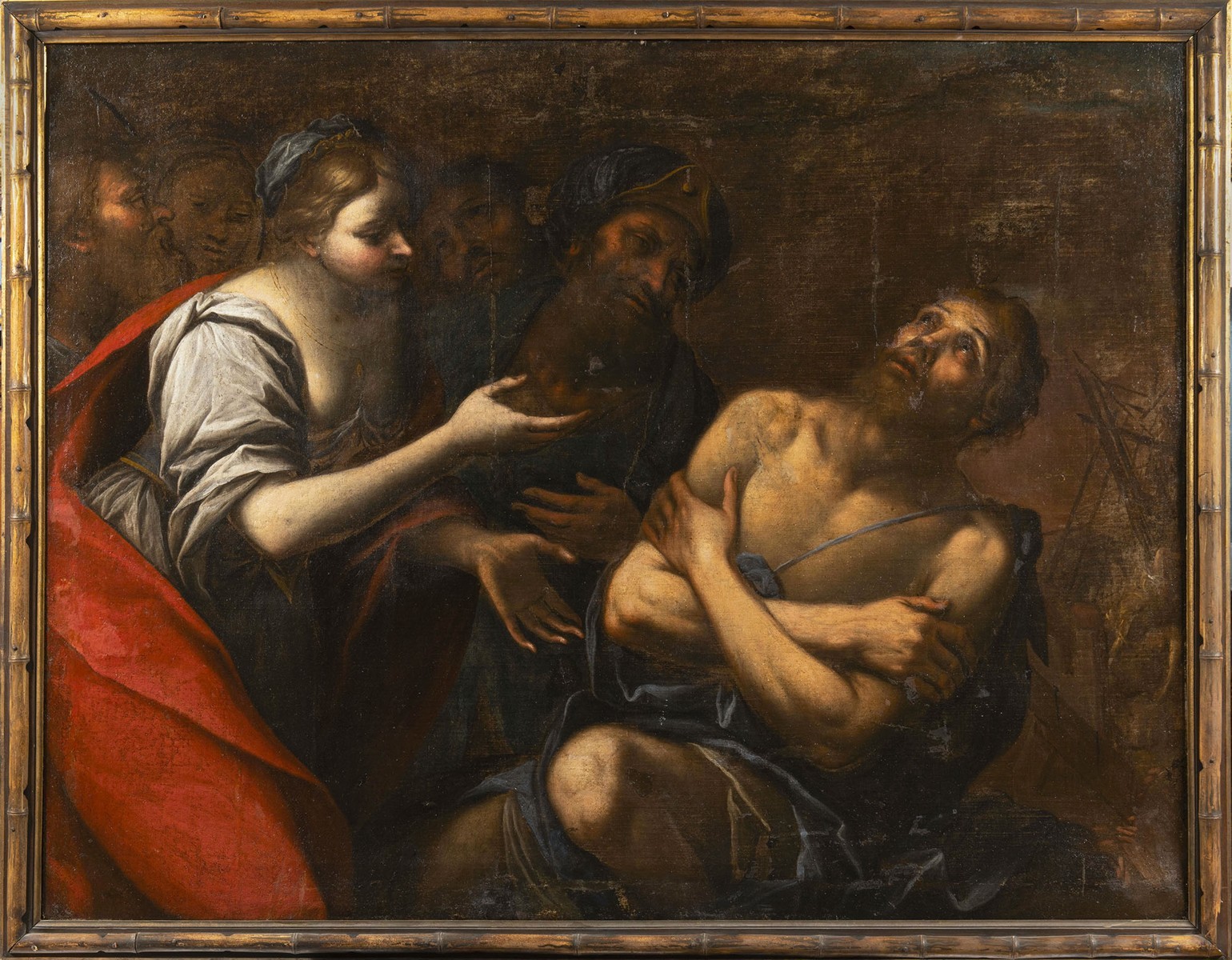 Obraz mučedníka s truchlícími