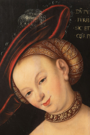 Venuše a Amor jako zloději medu (fragment)