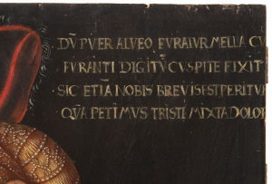 Venuše a Amor jako zloději medu (fragment)