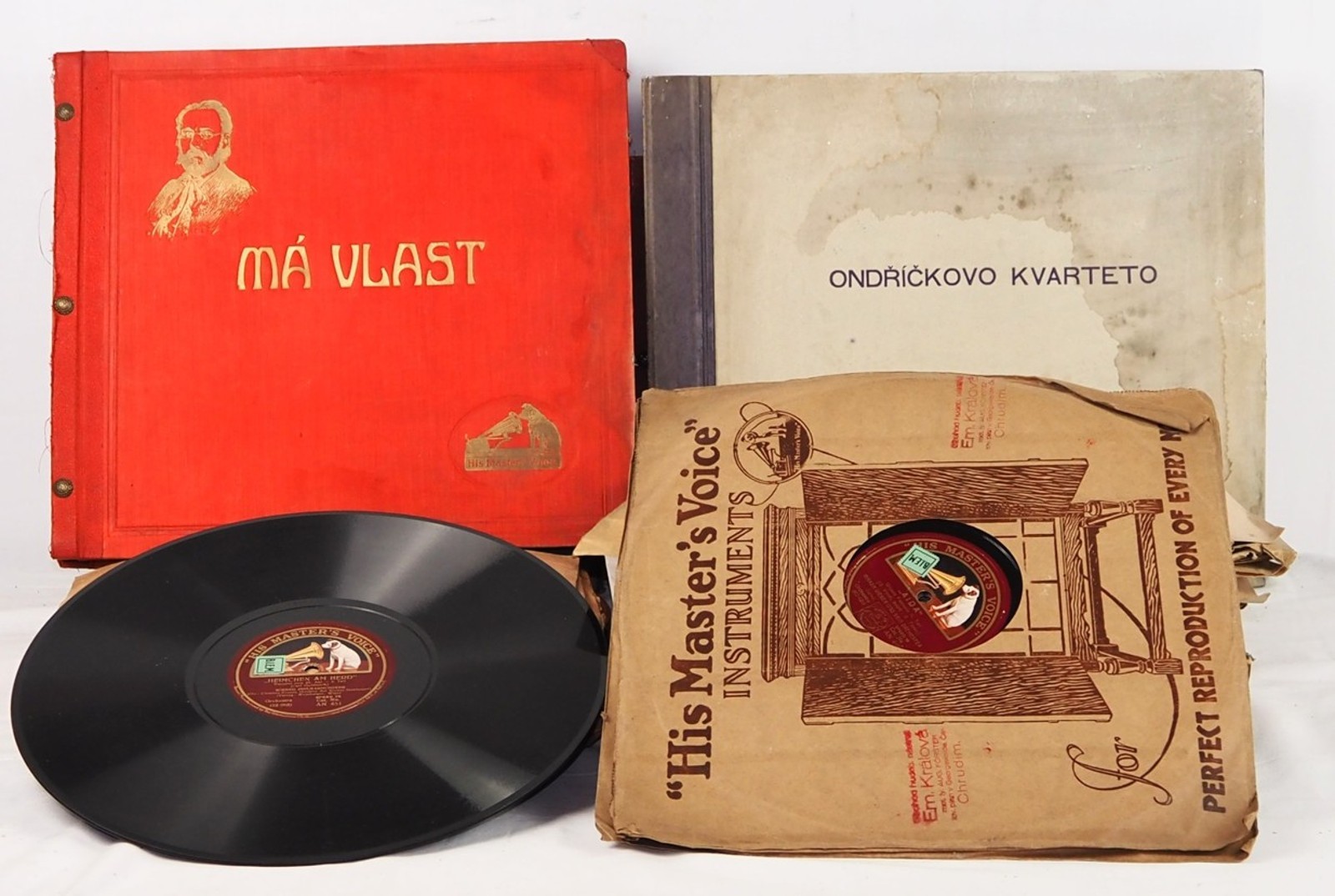 Šelakové desky – Má Vlast