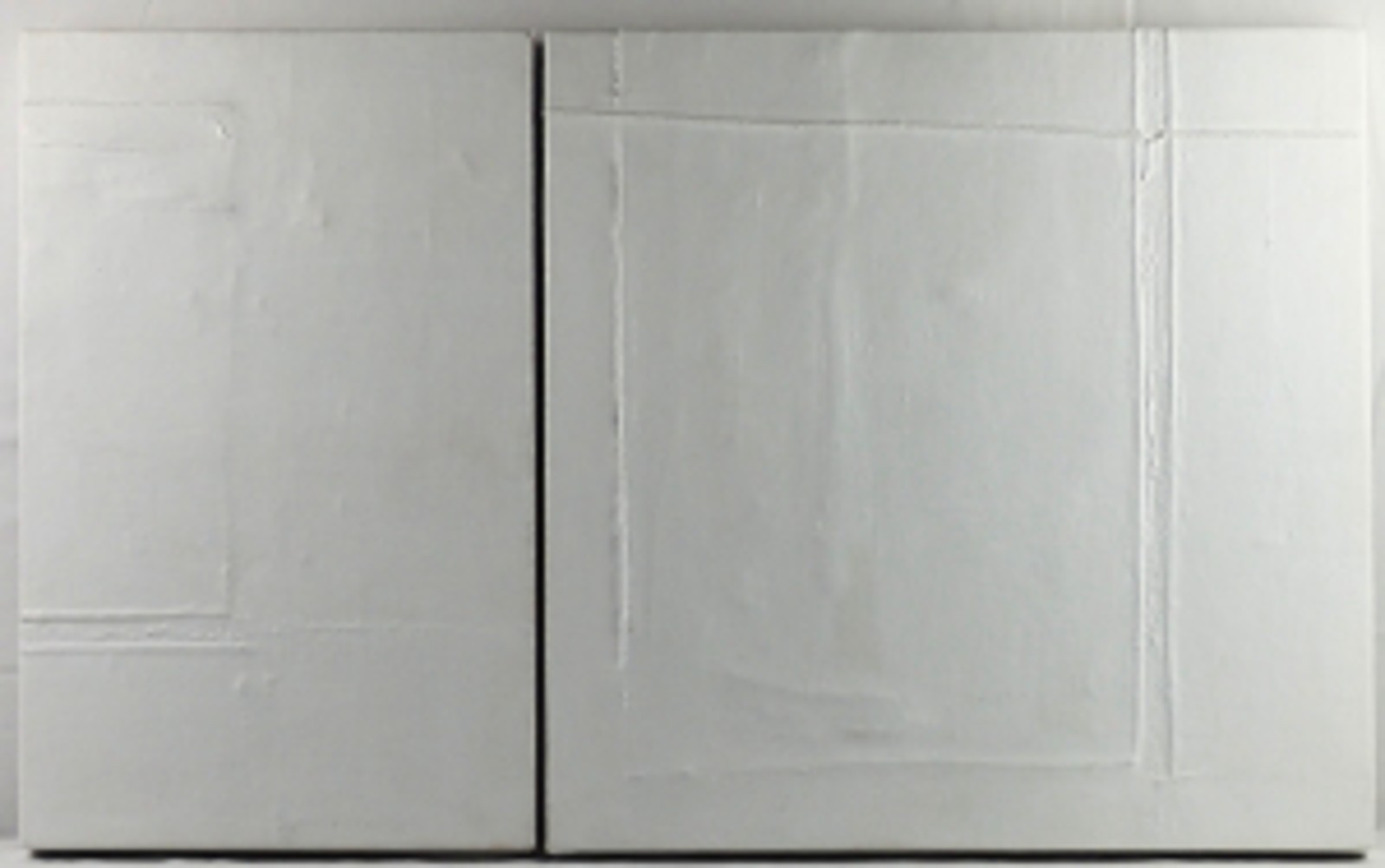 Jan Beran - Diptych in white 1989