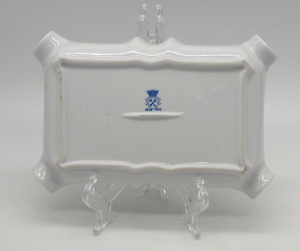 Starožitný porcelánový vlastenecký popelník