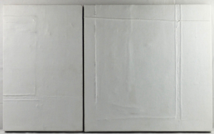 Jan Beran - Diptych in white 1989