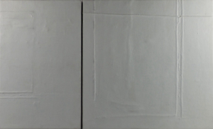 Jan Beran - Diptych in white 1989
