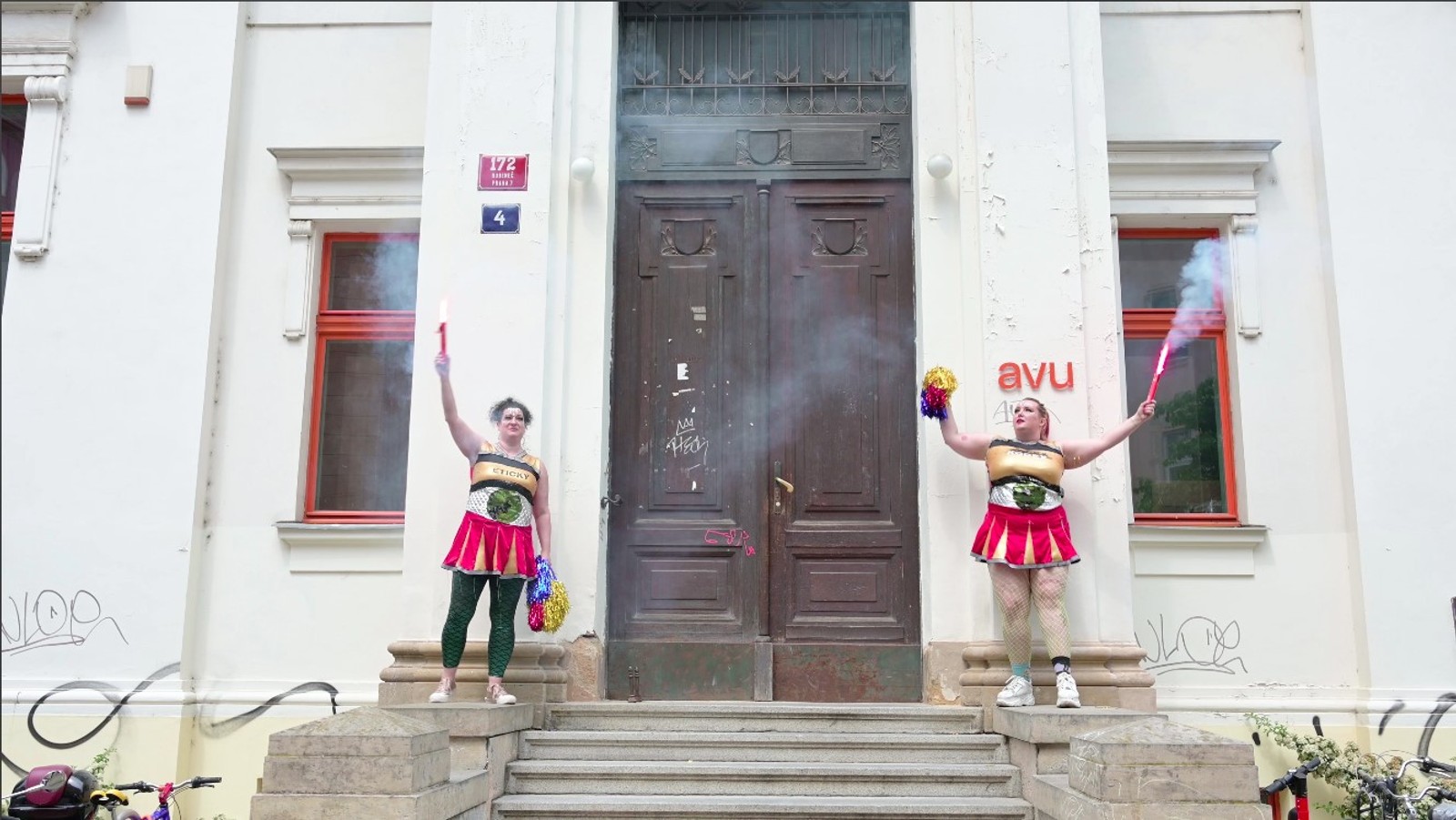 Kateřina Olivová a Tamara Moyzes