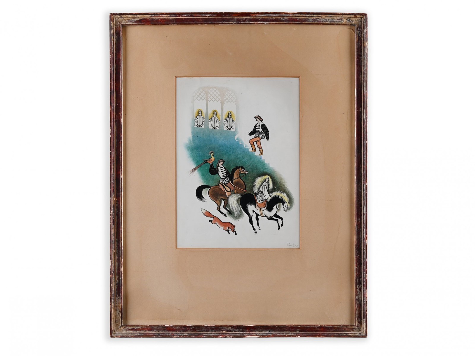 JIŘÍ TRNKA 1912 - 1969 - PTÁK OHNIVÁK A LIŠKA RYŠKA