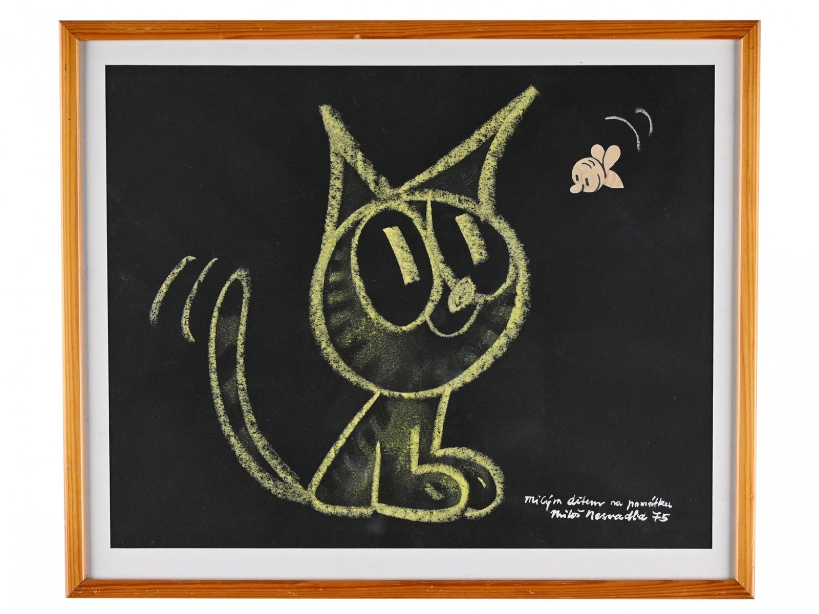 MILOŠ NESVADBA 1925 - 2020 - KOČKA