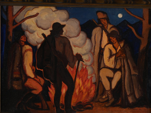 KAREL BOHÁČEK 1886 - 1928 - U OHNĚ